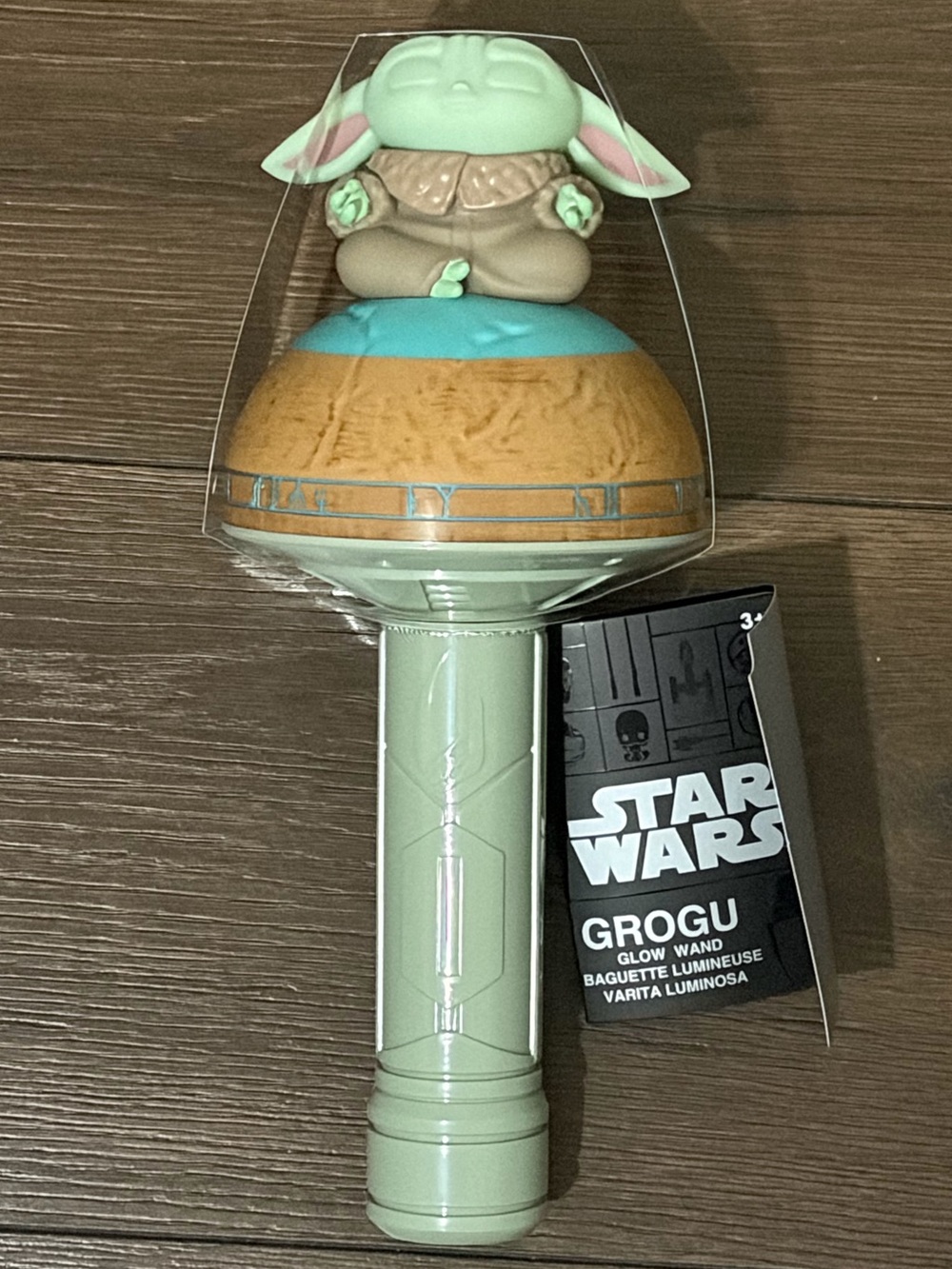 Disney Store Official Grogu Glow Wand Light-Up Wand with Sounds Perfect For Fans